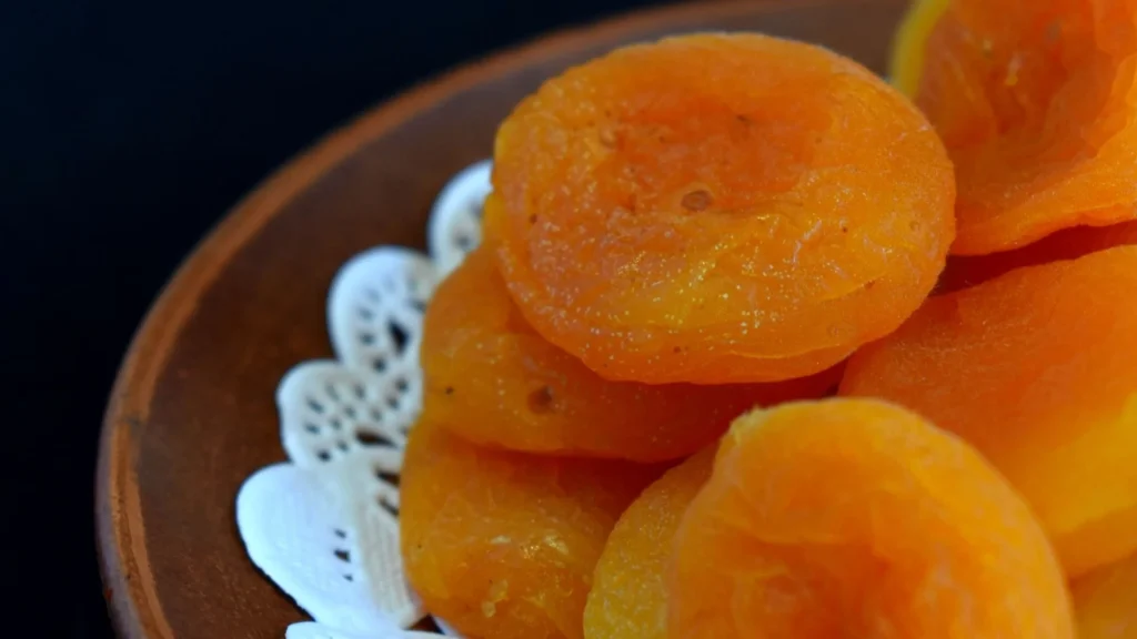 Apricots in a bowl